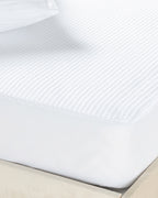 Deluxe Cotton Polyester Leak-proof Mattress Topper + 30 cm White - Single 100x200 cm