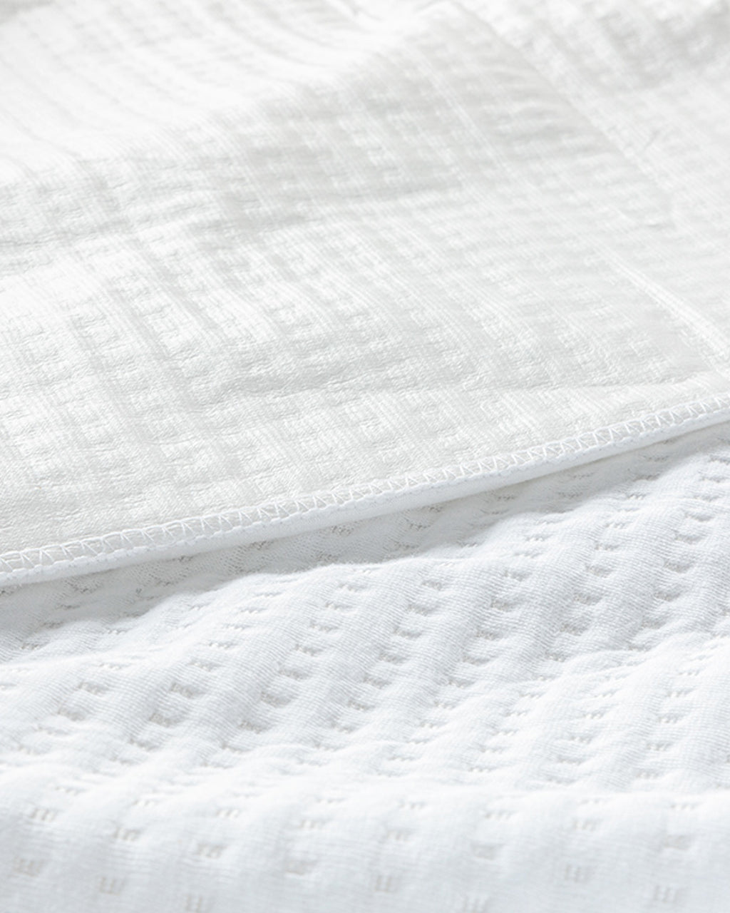 Deluxe Cotton Polyester Leak-proof Mattress Topper + 30 cm White (view 4)