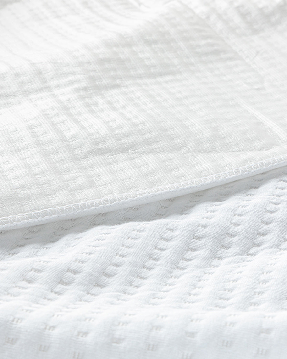 Deluxe Cotton Polyester Leak-proof Mattress Topper + 30 cm White (view 12)