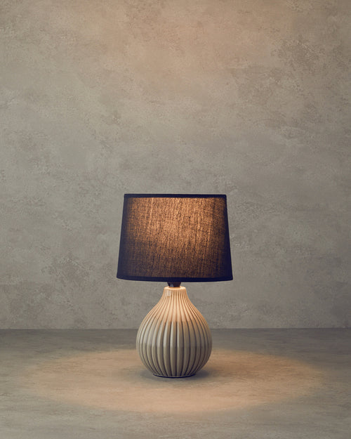 Alvin Table Lamp 20x20x31.5 cm Black - Gray (view 2)
