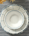 Zebra Porcelain Bowl 16 cm Blue