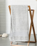 Deluxe Cotton Low Twist Bath Towel 70x140 cm - Gray