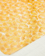 Golden Flower PVC 2 pcs Table Mat 30x45 cm Gold (view 2)