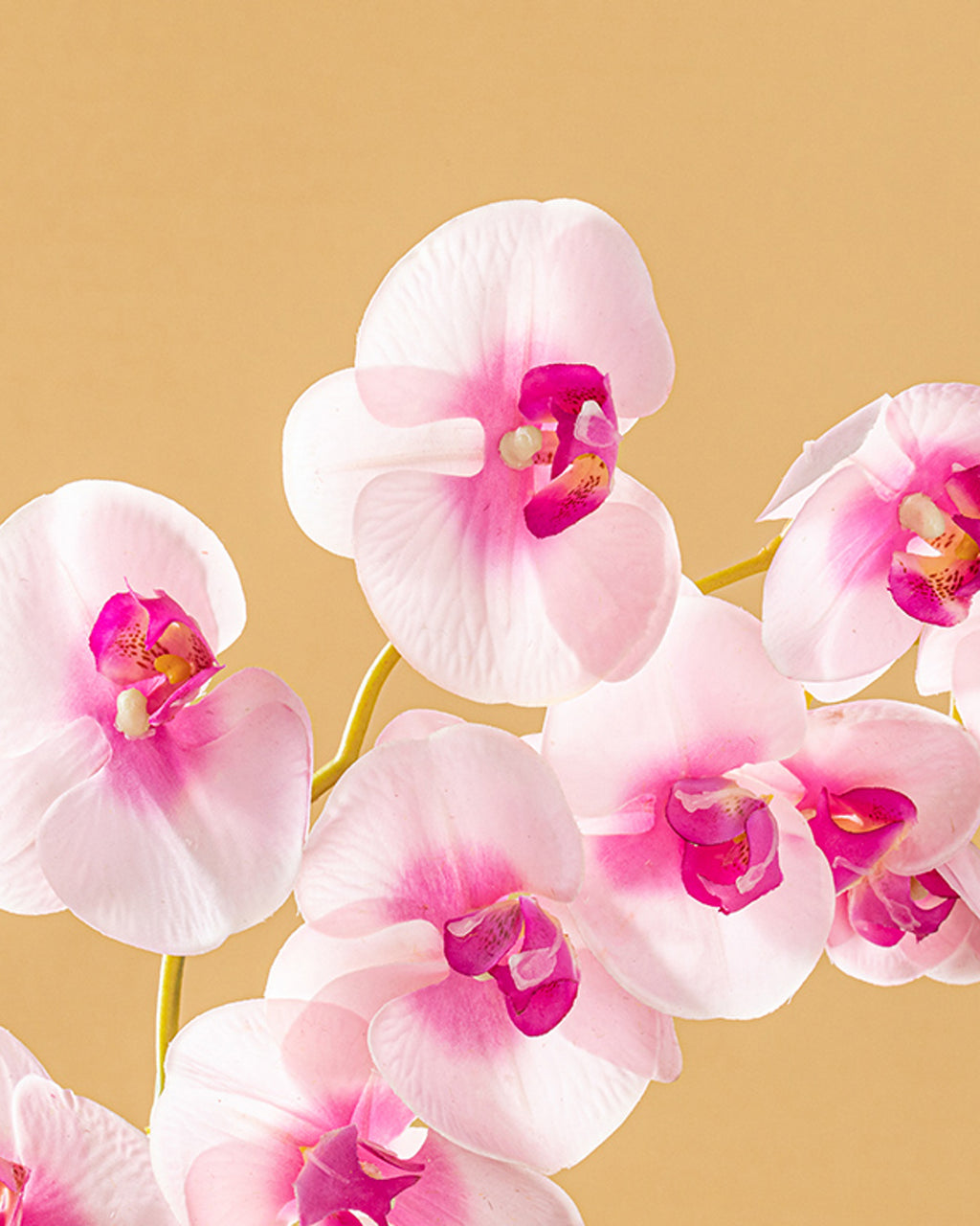 Orchid Single Branch Artificial Flower 100 cm Pink (view 2)