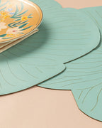 Blossom Artificial Leather 2 pcs Table Mat 40 cm (view 6)