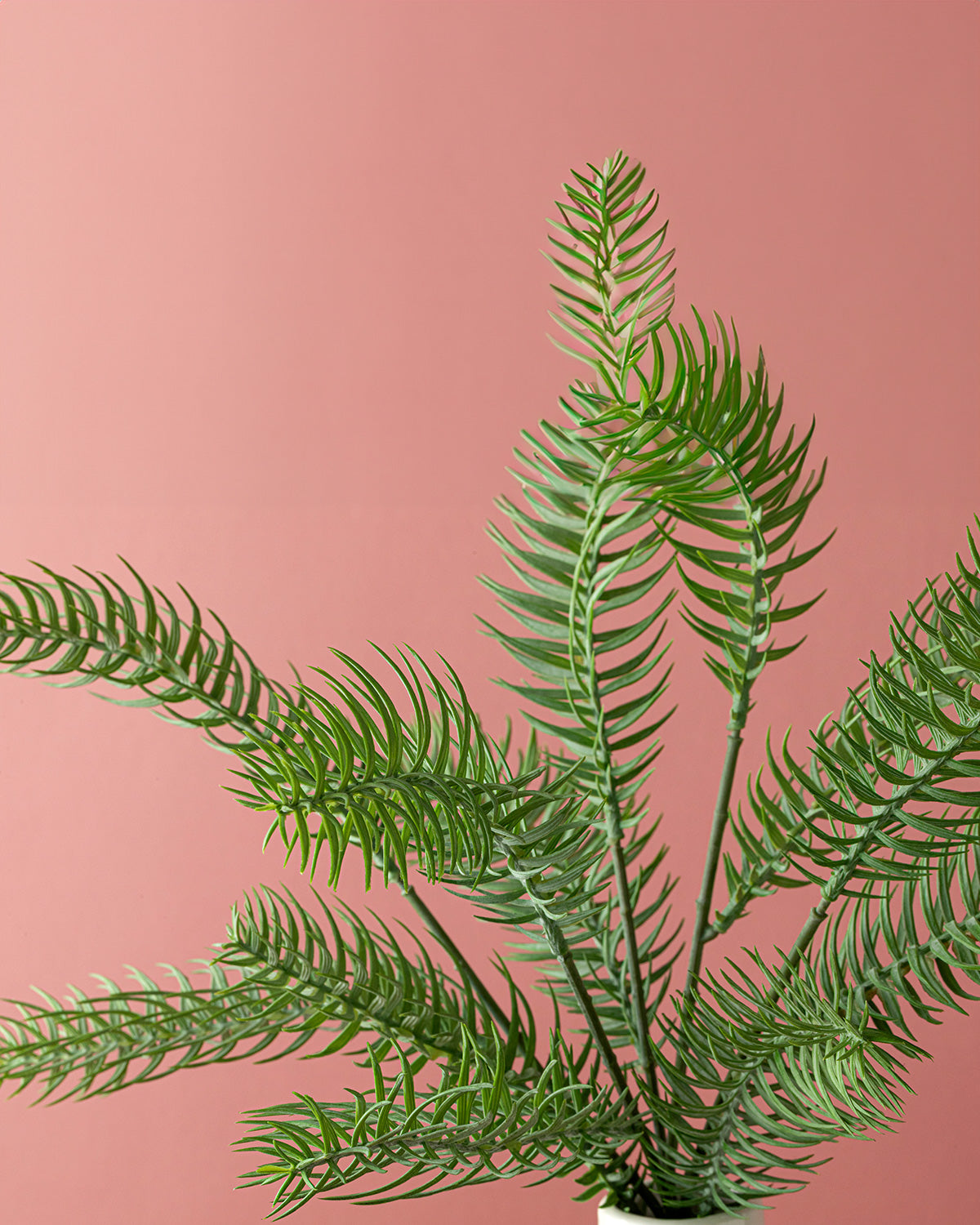 Pine Single Branch Artificial Flower 48 cm - Light Green (view 2)