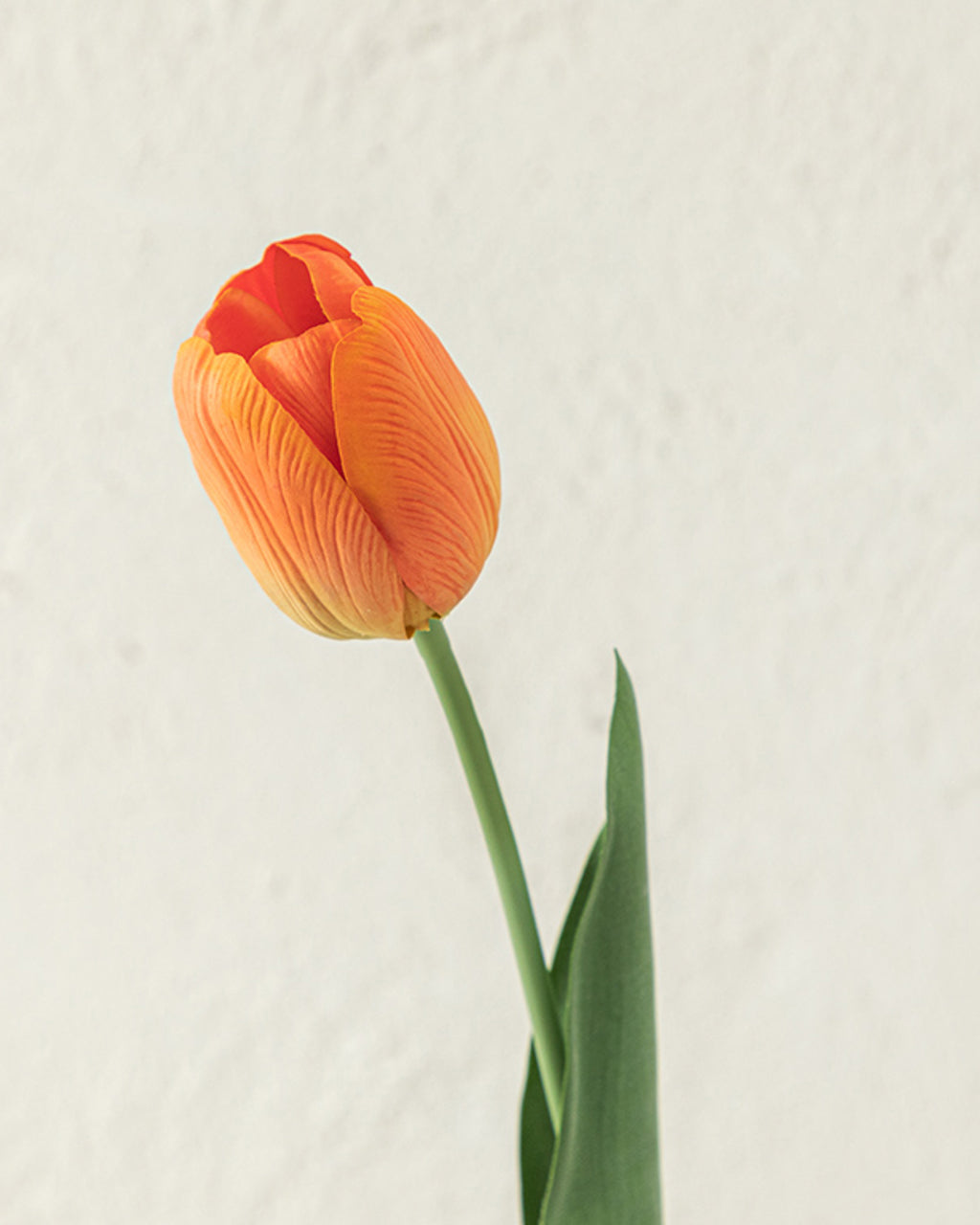 Tulip Garden Single Branch Artificial Flower 45 cm - Light Violet (view 2)