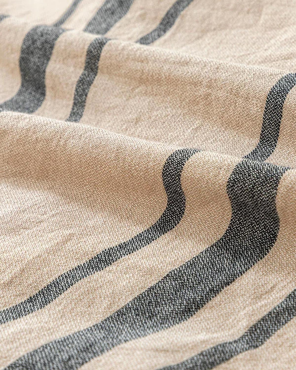 Anchor Hitch Part Wash Single Size Duvet Cover Set 160x220 cm Beige - Indigo (view 4)