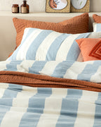 Liberty Bloom Cotton Double Size Duvet Cover Set 200x220 cm Cinnamon (view 3)