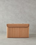 Gina Bamboo Storage Box - Light Brown - 36x27x22 cm
