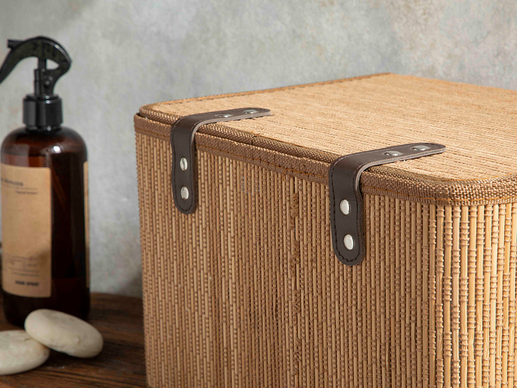 Gina Bamboo Storage Box - Brown - 36x27x22 cm (view 4)