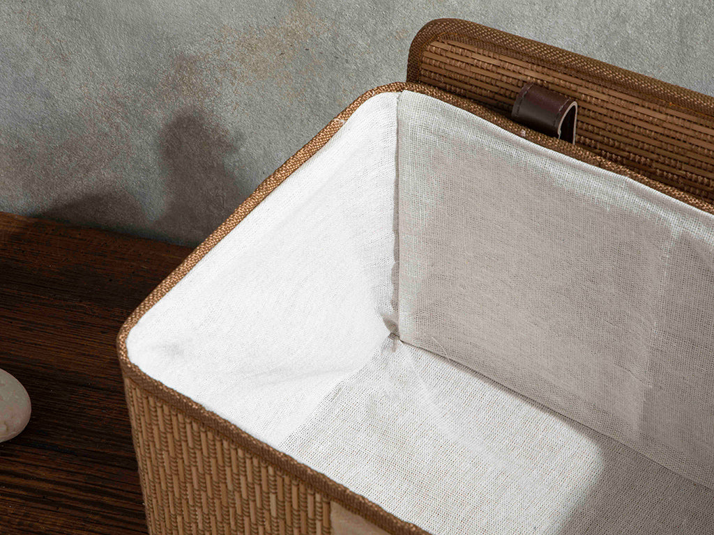Gina Bamboo Storage Box - Brown - 33x23x20 cm (view 5)