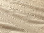 Essence Muslin Bed Spread - Beige, Ecru & White - White - King 260x280 cm (view 4)