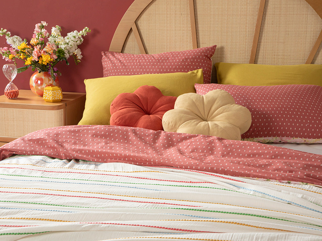 Essence Muslin Single Size Bed Spread 160x240 cm Ecru (view 2)