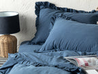 Sandy Antique Paint Double Size Duvet Cover Set 200x220 cm Indigo (view 3)