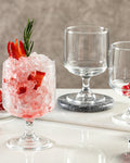 Basic Glass 3 pcs Cup 300 ml Transparent