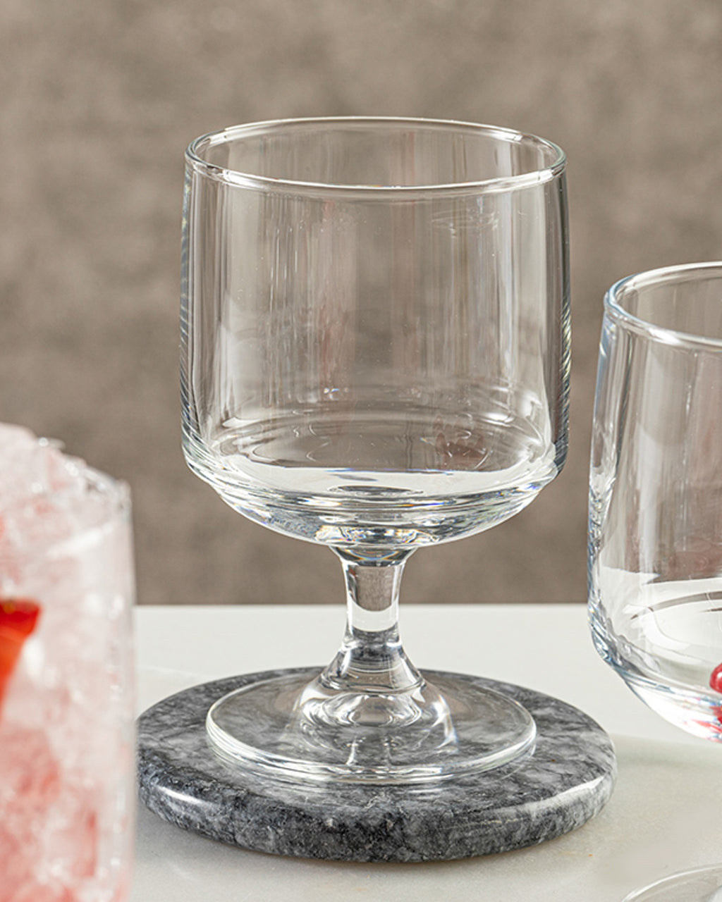 Basic Glass 3 pcs Cup 300 ml Transparent (view 3)
