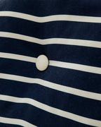 Undersea Decorative Cushion 40 cm White - Indigo (view 2)