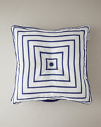 Sea Floor Cushion 60x60 cm White - Indigo