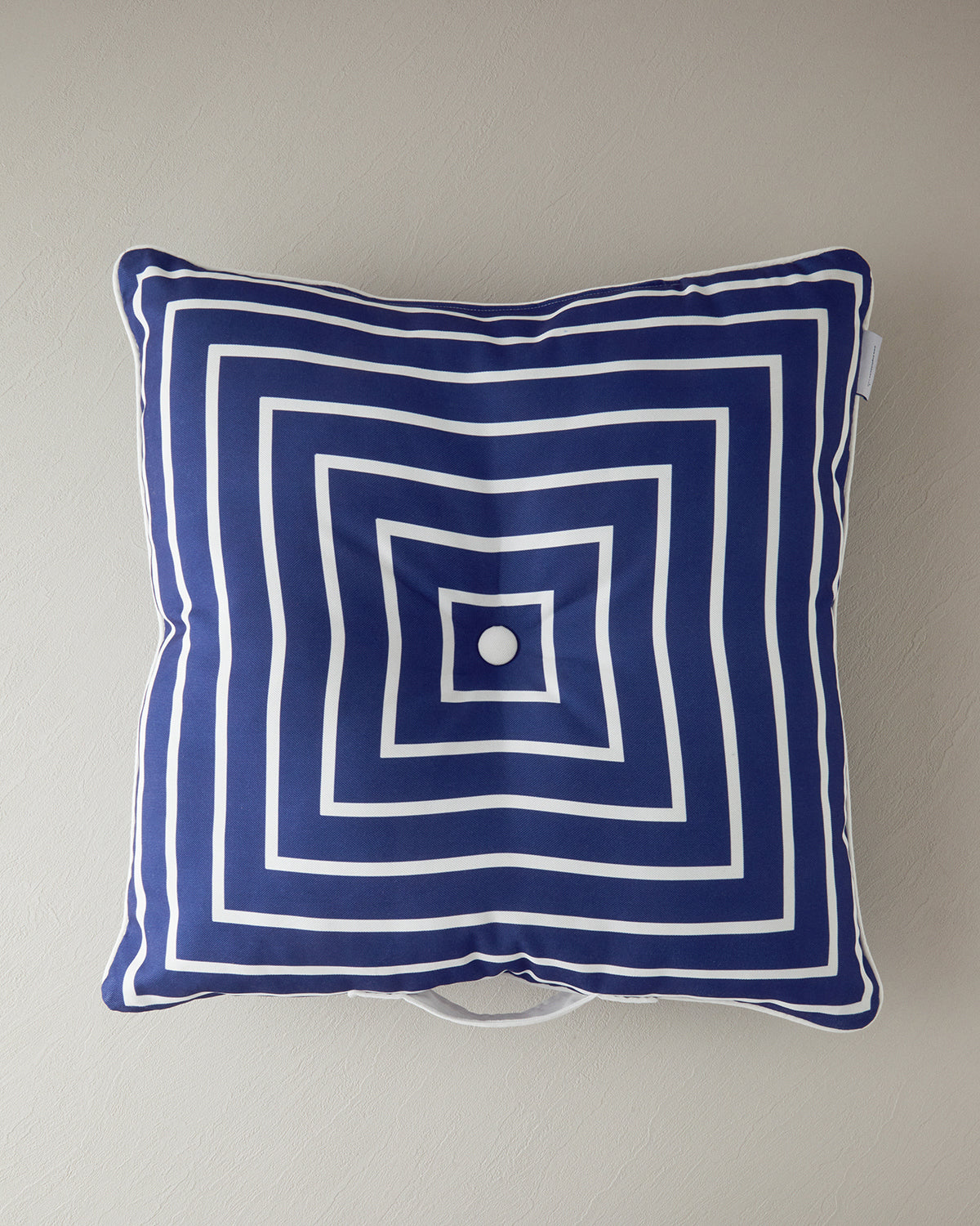 Undersea Floor Cushion 60x60 cm White - Indigo