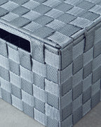 Shine Storage Box 34x22x17.5 cm Gray (view 3)