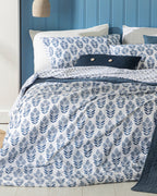 Eternal Harmony Cotton King Size Duvet Cover Set 240x220 cm Indigo
