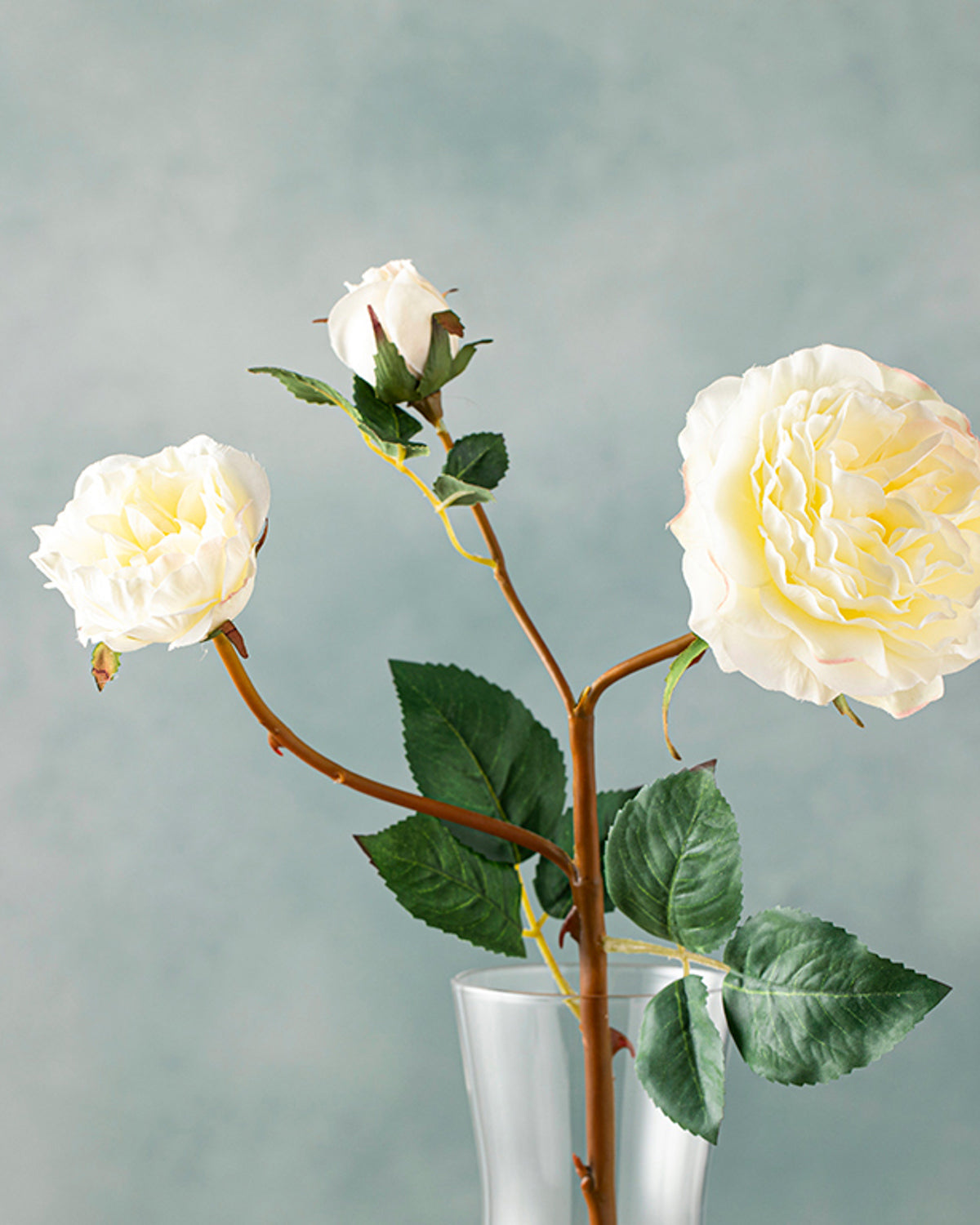 Autumn Rose Single Branch Artificial Flower 52 cm (view 7)