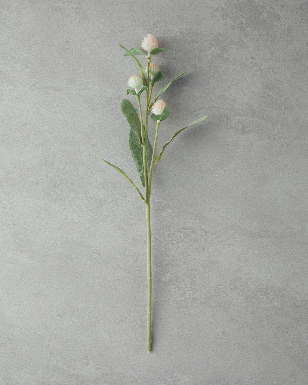 Elegant Flower Single Branch Artificial Flower 46 cm Cream