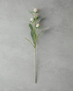 Elegant Flower Single Branch Artificial Flower 46 cm Cream