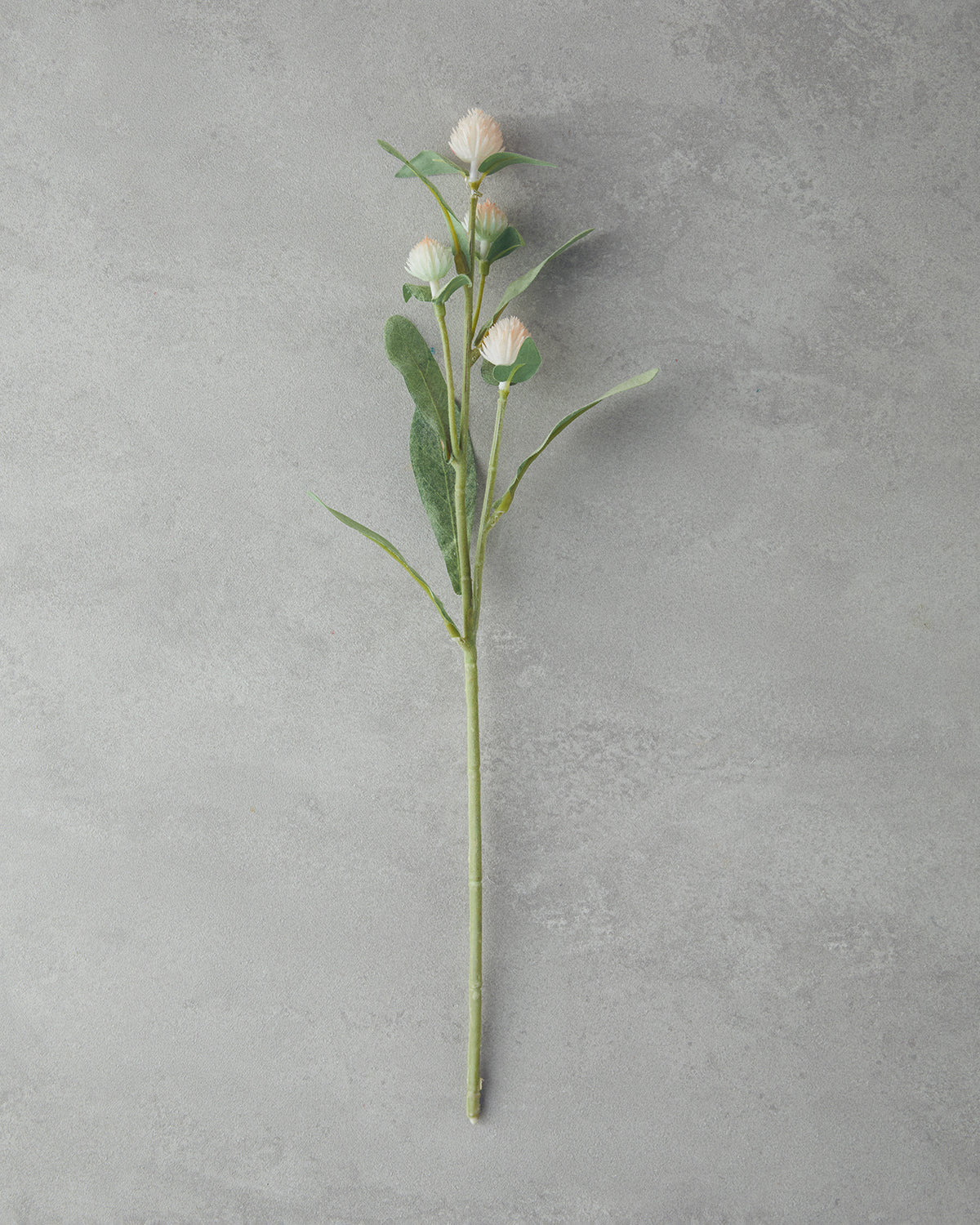 Elegant Flower Single Branch Artificial Flower 46 cm Cream