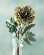 Peony Dream Single Branch Artificial Flower 75 cm Green