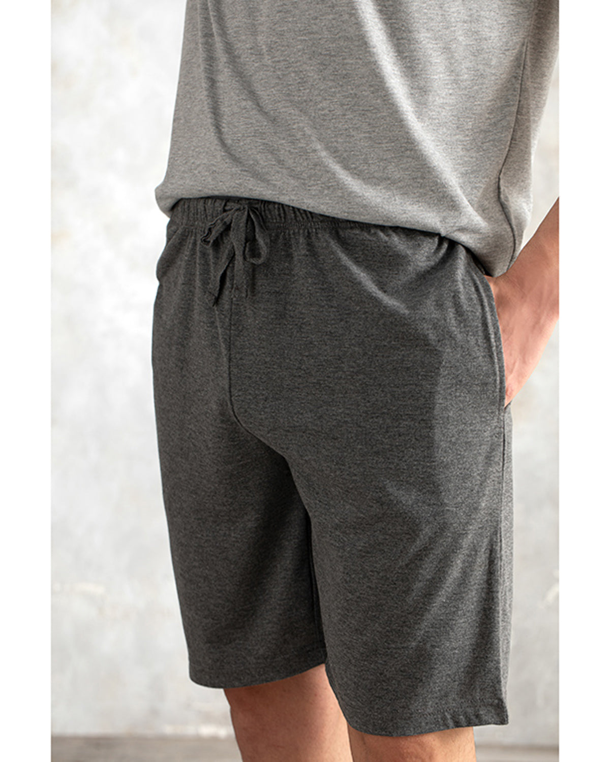 Relax Combed Cotton Men’s Pajama Set S Anthracite (view 4)