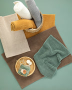 Paige Polyester Pasta Bath Mat 50x80 cm Ecru (view 4)