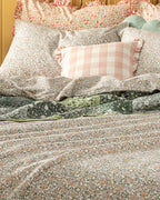Fleur De Nuit Cotton Double Size Duvet Cover Set 200x220 cm Powder Pink (view 3)