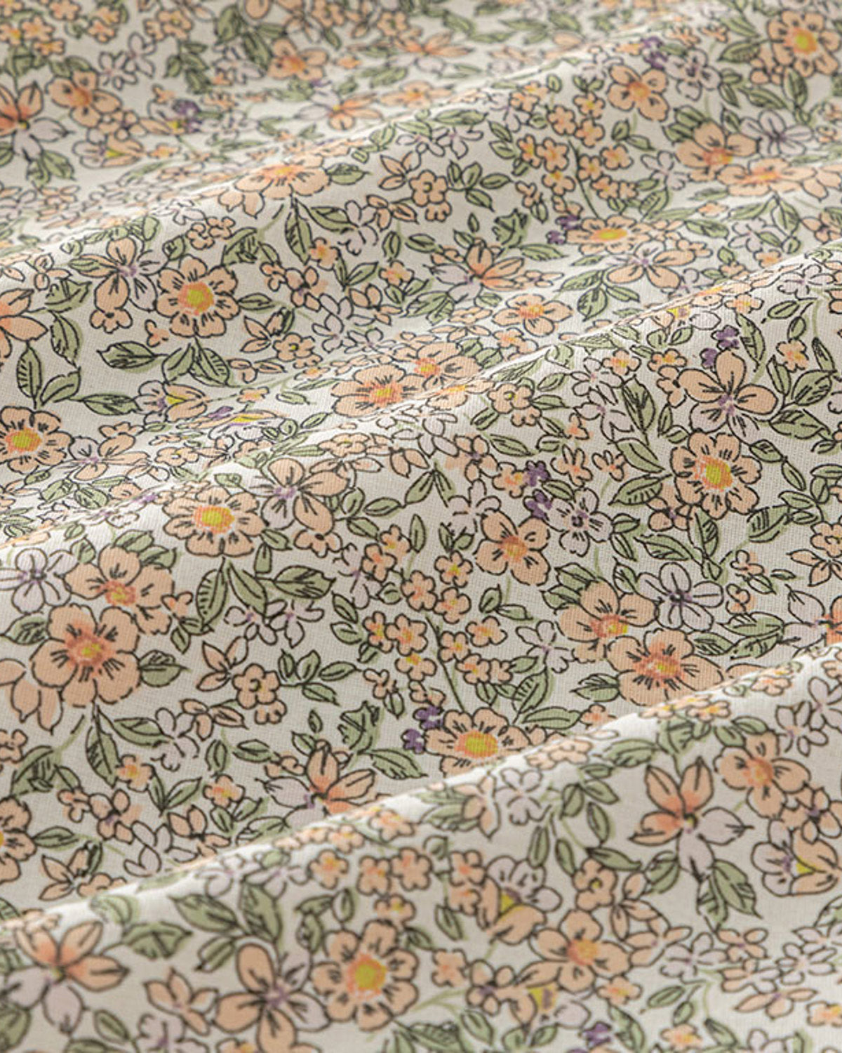 Fleur De Nuit Cotton Double Size Duvet Cover Set 200x220 cm Powder Pink (view 4)