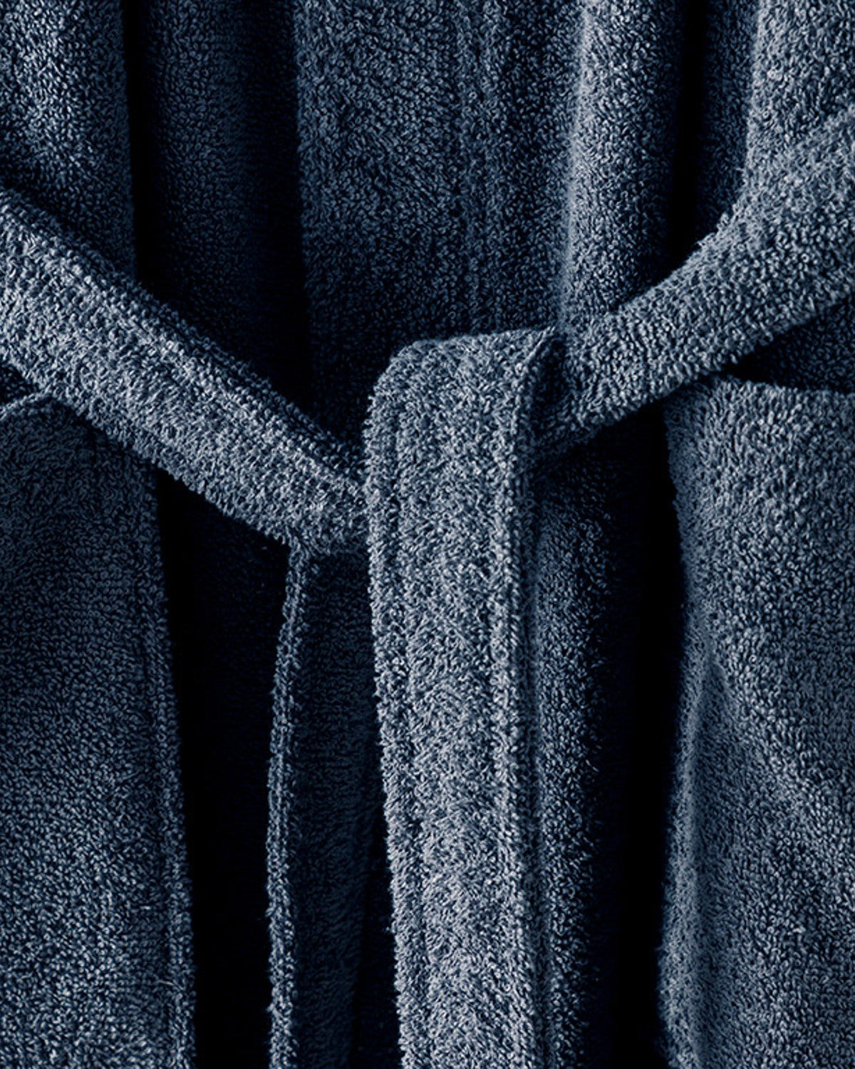 Dia Cotton Kimono Bathrobe S-M Blue (view 4)