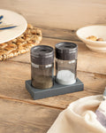 Greta Glass 2 pcs Salt and Pepper Shaker 105 ml - Anthracite