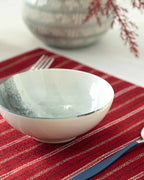 Blue Passion Bone Porcelain Bowl 14 cm Blue - Beige (view 2)