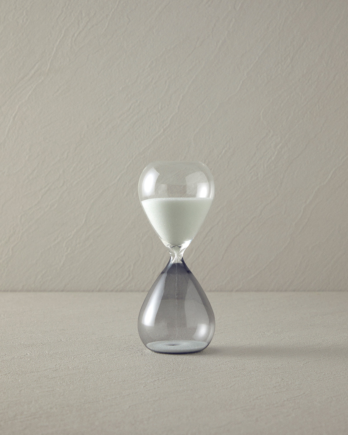 Alvin Glass 15 Min Hourglass 7x7x17.8 cm Smoke