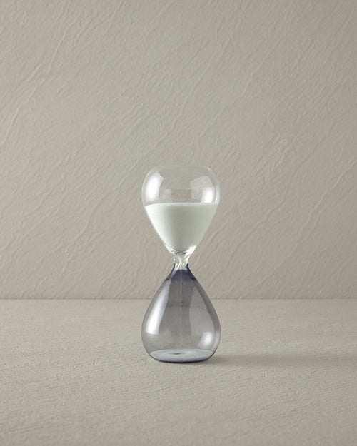 Alvin Glass 15 Min Hourglass 7x7x17.8 cm Smoke
