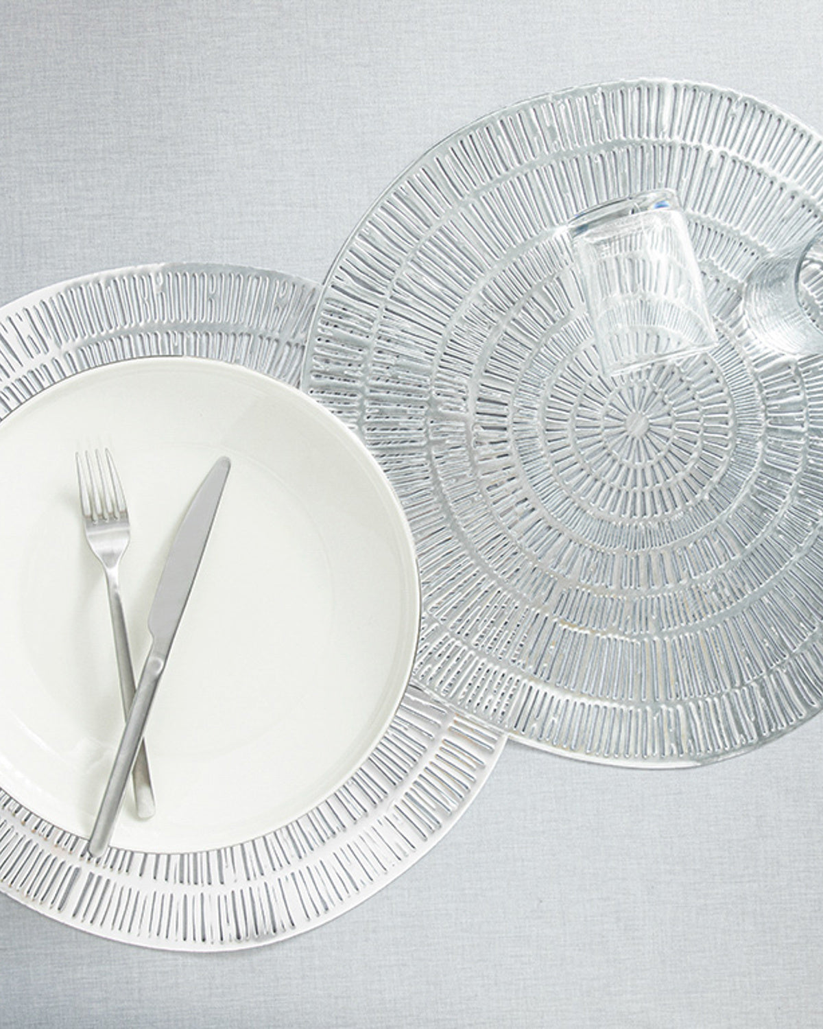 Glazzy PVC 2 pcs Table Mat 38 cm (view 3)