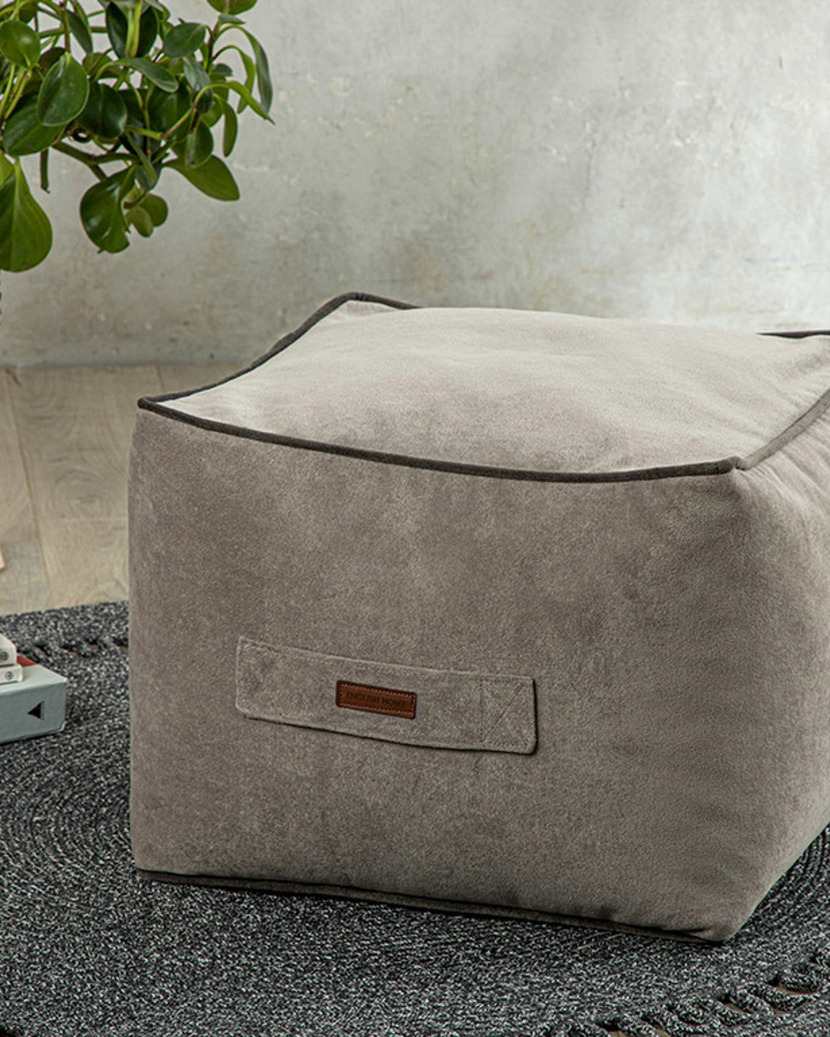 Velvet Pouf 45x45 cm (view 5)