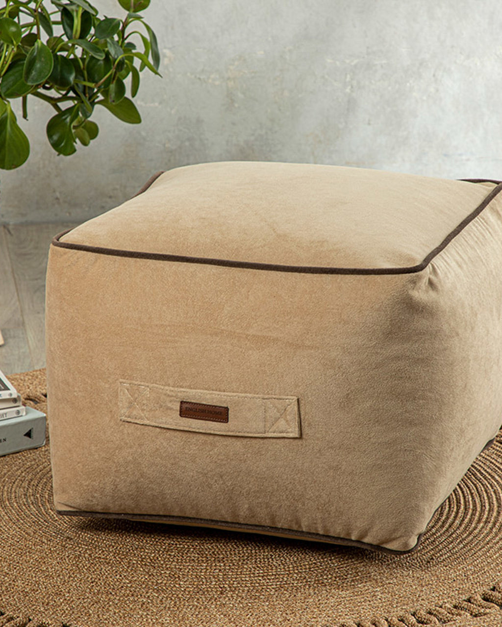 Velvet Pouf 45x45 cm (view 9)