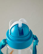 Cute Dogs Tritan Strapped Kids Water Bottle 500 ml Turquoise (view 3)