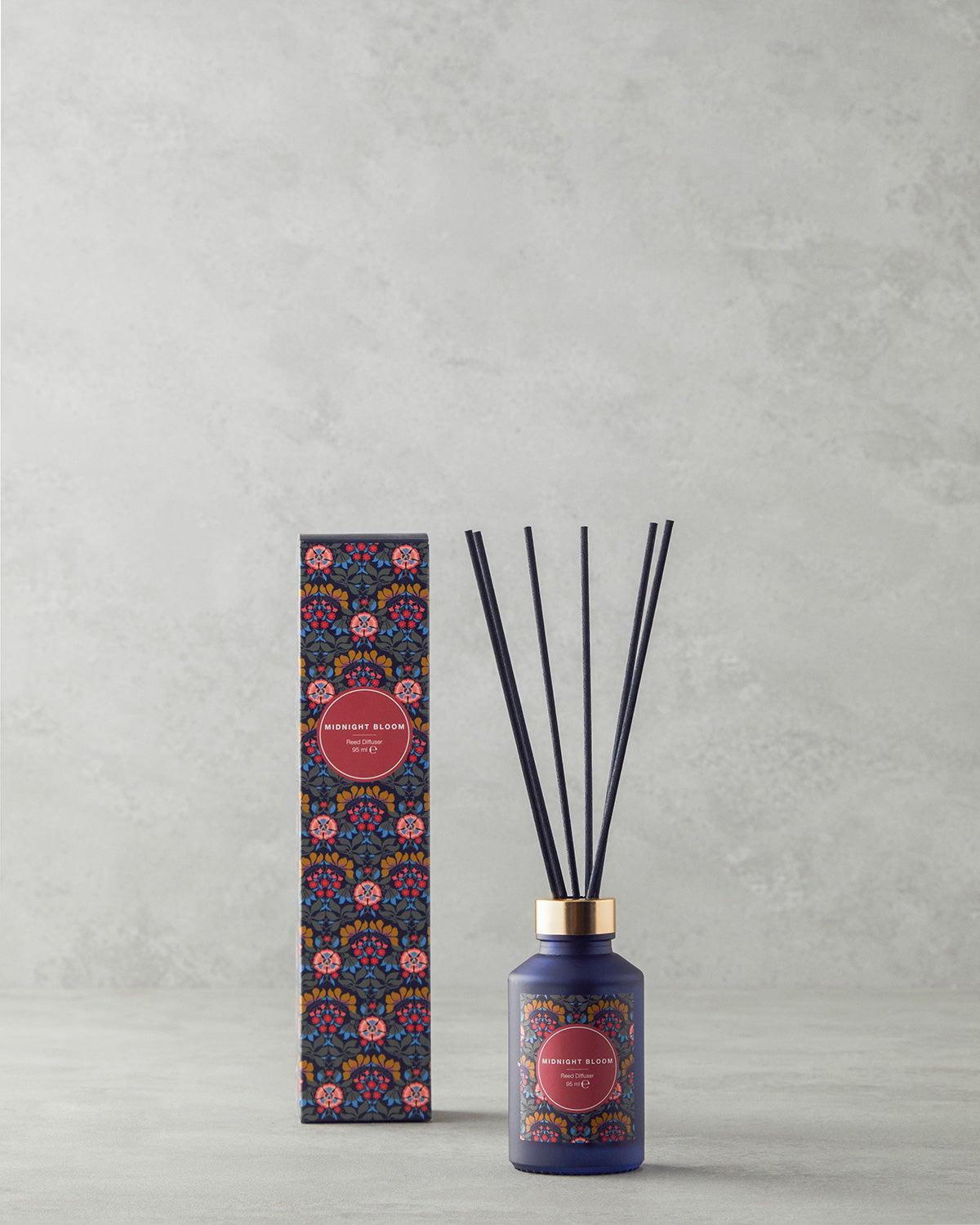 Midnight Bloom Reed Diffuser 95 ml Navy Blue