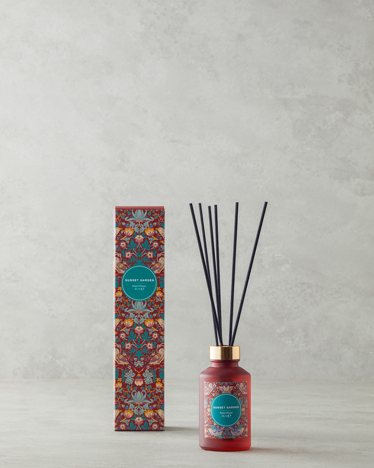 Sunset Garden Reed Diffuser 95 ml Maroon