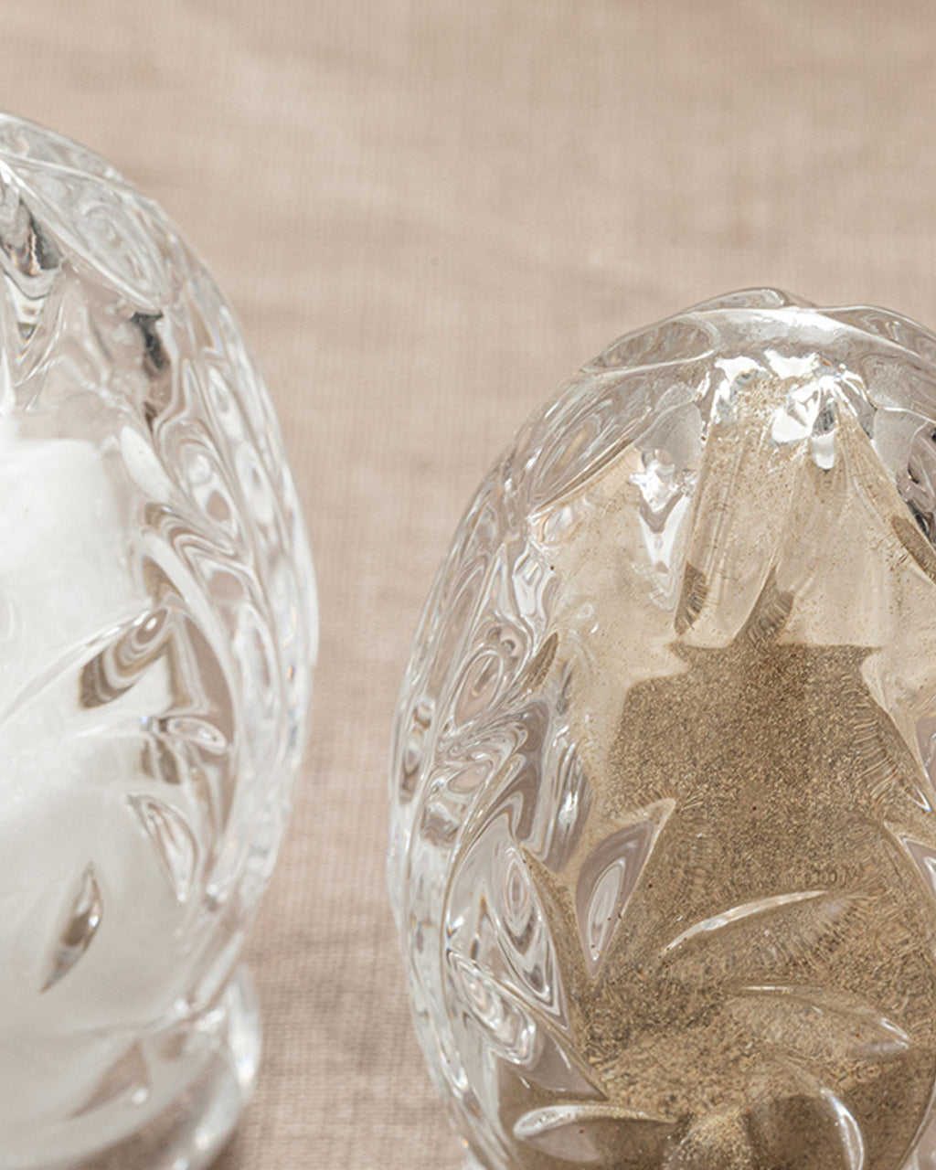 Peggy Glass 2 pcs Salt and Pepper Shaker 5.5x8.5 cm Transparent (view 3)