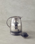 Spring Acrylic Glass Interior Flask 1000 ml Anthracite