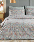 Honeysuckle Easy Iron Single Size Duvet Cover Set 160x220 cm Blue