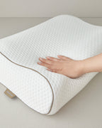 High Orthopedic Visco Pillow 55x40x13 cm White (view 5)